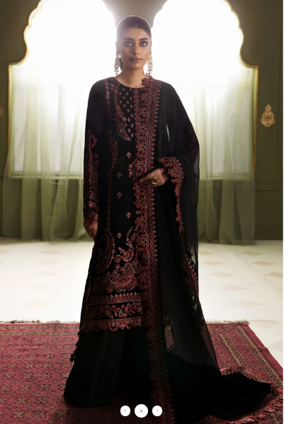 BAROQUE EMBROIDERED VELVET UF-468