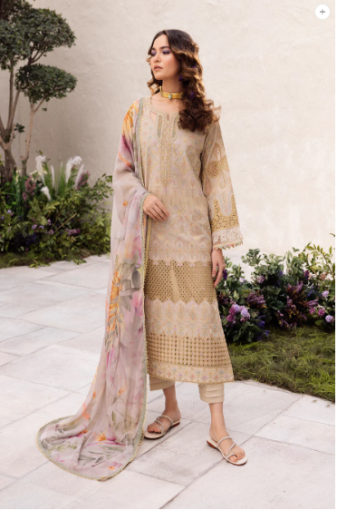 IZNIK DL-05 PRINTED LAWN