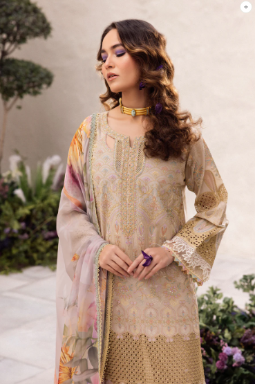 IZNIK DL-05 PRINTED LAWN