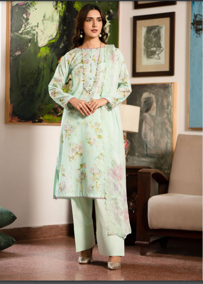 MISHAAL EMBROIDERED LAWN