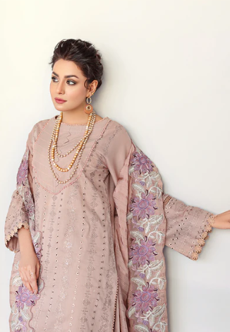 HUMDUM BAHARAN-LAWN CHICKENKARI COLLECTION-BH-09