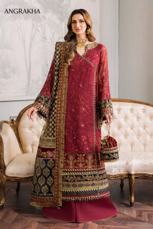 BAROQUE EMBROIDERED CHIFFON CH12-07