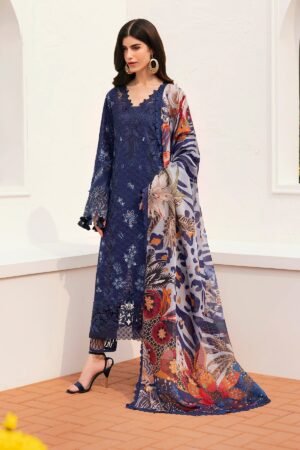BAROQUE EMBROIDERED LAWN EL-D07 UNSTITCHED