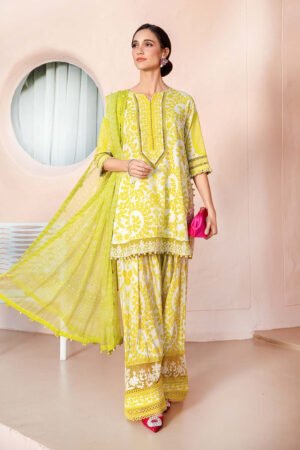 MARIA. B. 3 Piece Unstitched Printed Lawn Suit | MPT-2504-A