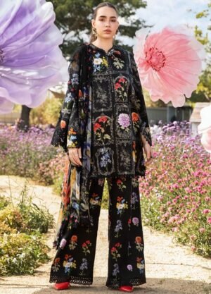 MARIA. B. 3 Piece Unstitched Printed Lawn Suit | MPT-2511-B