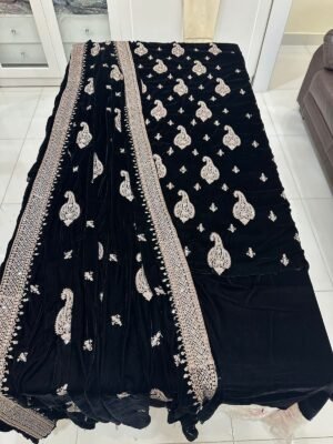 BRANDS GALLERIA 3-PIECE VELVET WINTER DRESS