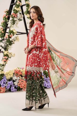 Maria b Embroidered Lawn Suit | MPS-2606-B MPS