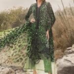MARIA B. 3 Piece Unstitched Printed Linen Suit | MPT-2409-A
