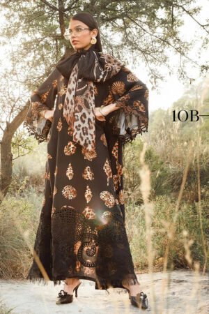 Buy MARIA B 3 Piece Unstitched Printed Linen Suit at Brandsgalleria. Premium Pakistani designer wear delivered fast in UAE.
