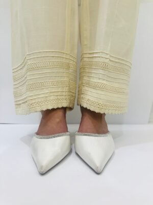 BRANDS GALLERIA EMBROIDERED STITCHED TROUSER