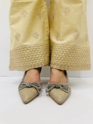 BRANDS GALLERIA EMBROIDERED STITCHED TROUSER