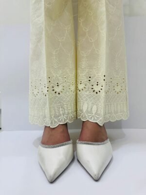BRANDS GALLERIA EMBROIDERED STITCHED TROUSER