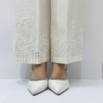 BRANDS GALLERIA EMBROIDERED STITCHED TROUSER