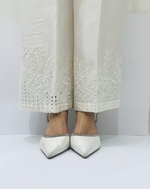 BRANDS GALLERIA EMBROIDERED STITCHED TROUSER