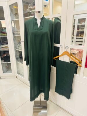 BRANDS GALLERIA GEORGETTE STITCHED DRESS
