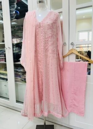 AGHA NOOR 3-PIECE EMBROIDERED CHIFFON STITCHED COLLECTION