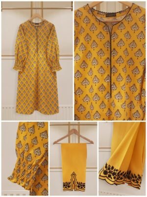 AGHA NOOR 3-PIECE PRINTED LAWN STITCHED COLLECTION