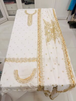 BRANDS GALLERIA EXCLUSIVE THREE PIECE SILK GOTTA DRESS