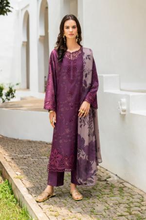 IZNIK SS-08 Embroidered Lawn