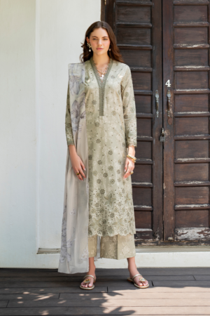 IZNIK SS-07 Embroidered Lawn