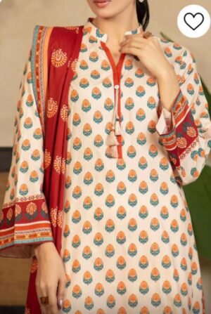 GUL AHMAD 3-PIECE UNSTITCHED LAWN