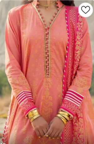 GUL AHMAD 3-PIECE UNSTITCHED LAWN