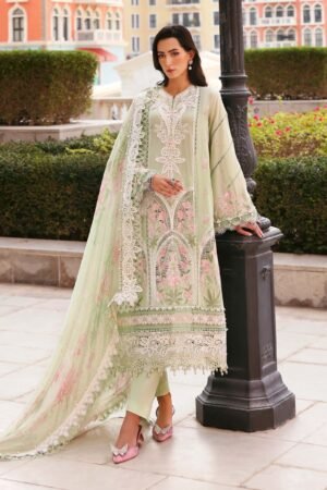 MARIA. B. 3 Piece Unstitched Embroidered Lawn Suit