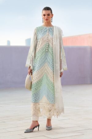 MARIA. B. 3 Piece Unstitched Embroidered Lawn Suit