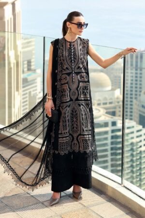 MARIA. B. 3 Piece Unstitched Embroidered Lawn Suit