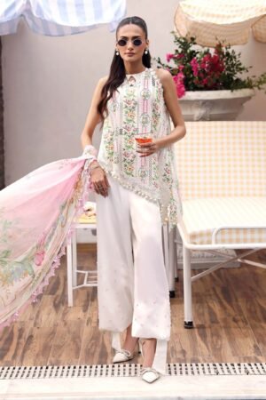 MARIA. B.  3 Piece Unstitched Lawn Suit MPT-3010-A