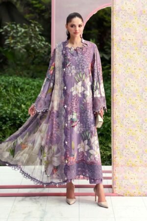 MARIA. B.  3 Piece Unstitched Lawn Suit MPT-3006-B