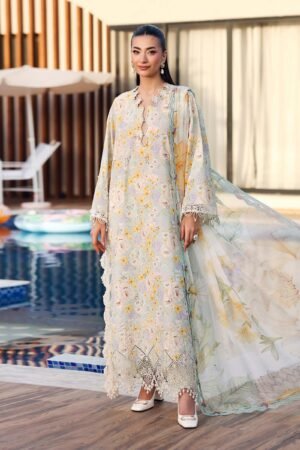 MARIA. B.  3 Piece Unstitched Lawn Suit MPT-3007-A