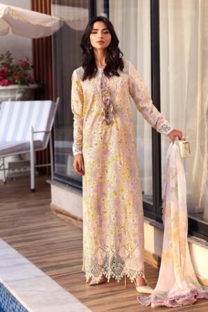 MARIA. B.  3 Piece Unstitched Lawn Suit MPT-3007-B
