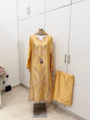 BRANDS GALLERIA IMROZIA SILK DRESS 3-PIECE