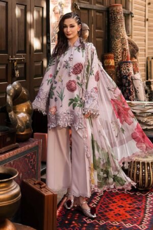 MARIA. B. 3 Piece Cambric  Suit-9A